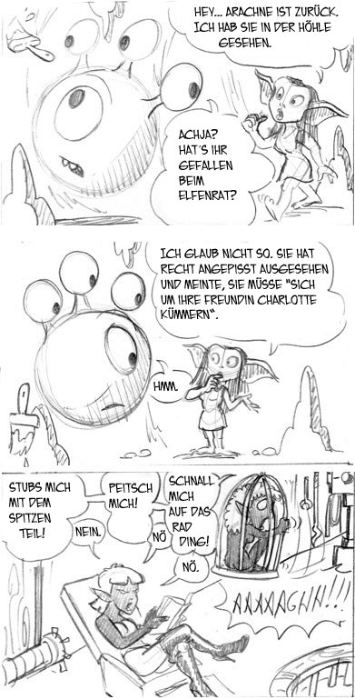 Um Charlotte kümmern…