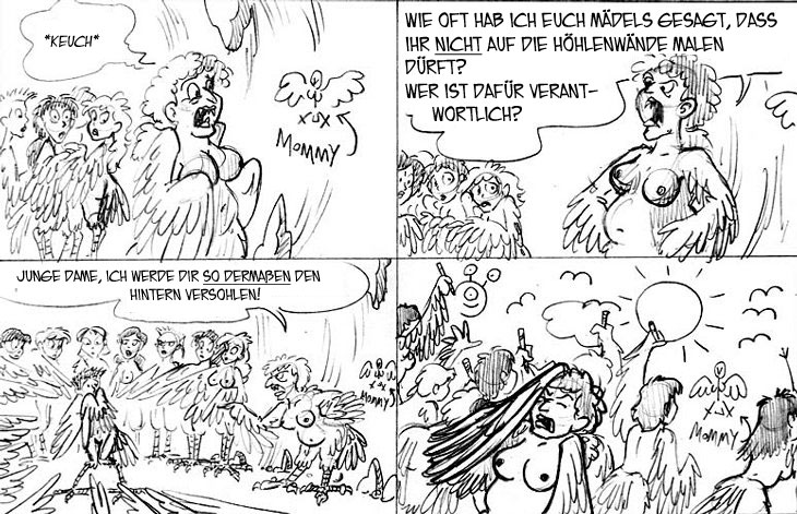 Frech, unartig, ungezogen